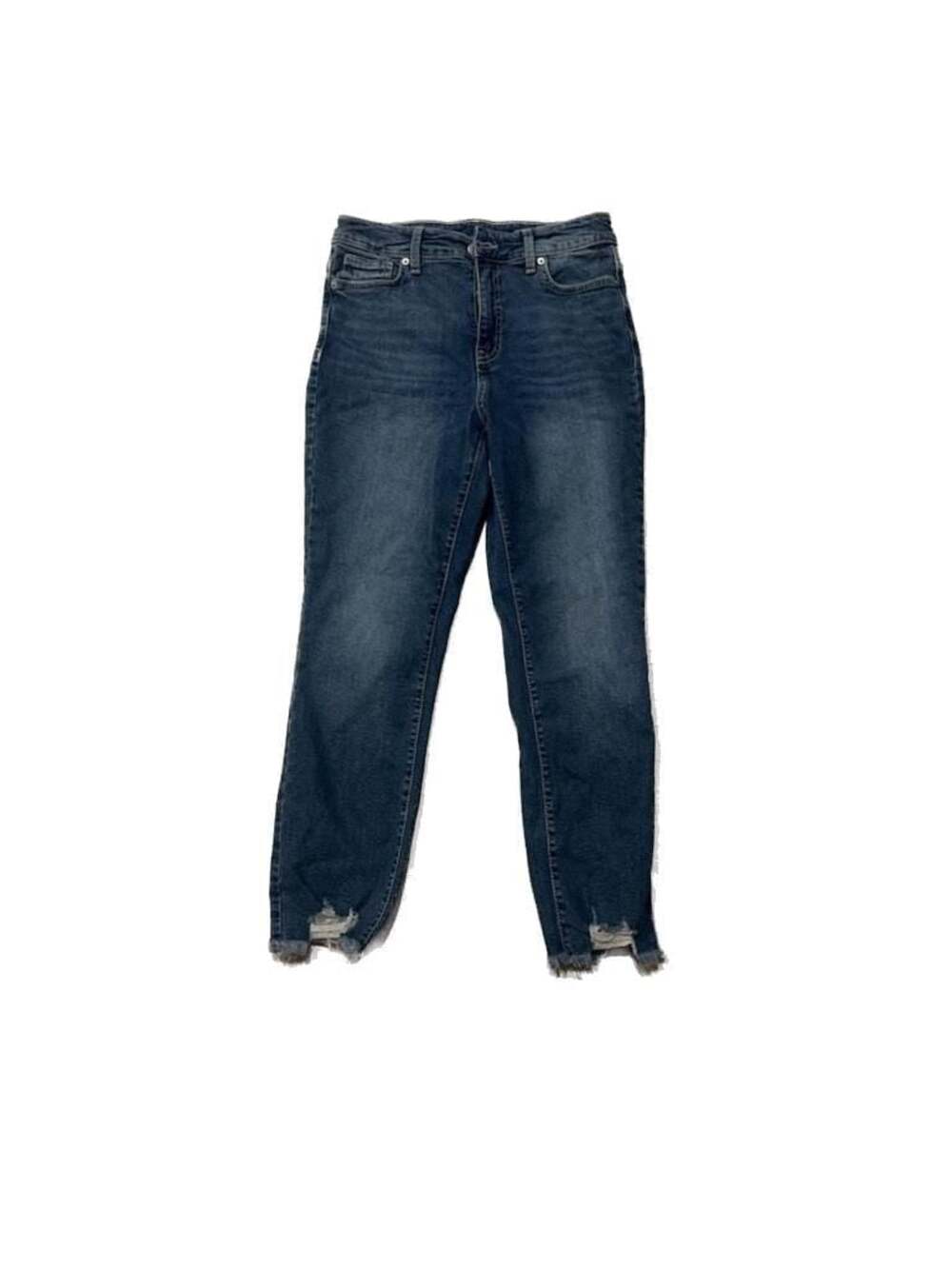Time and Tru High Rise Straight Leg Ankle Jeans